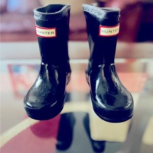 ✨BARELY WORN✨ toddler Hunter Boots 5k/c
